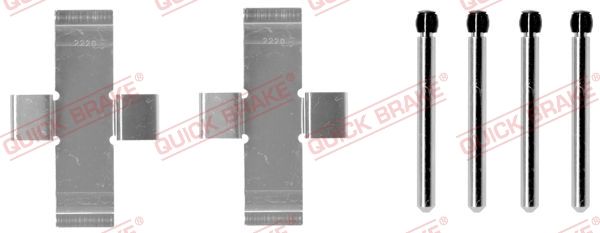 QUICK BRAKE Комплектующие, колодки дискового тормоза 109-0904